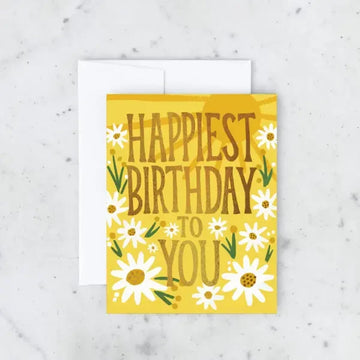 Daisy Birthday Card