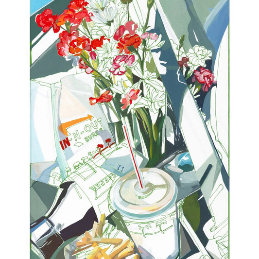 "Road Trip with in N Out" Signed Archival Giclee Print