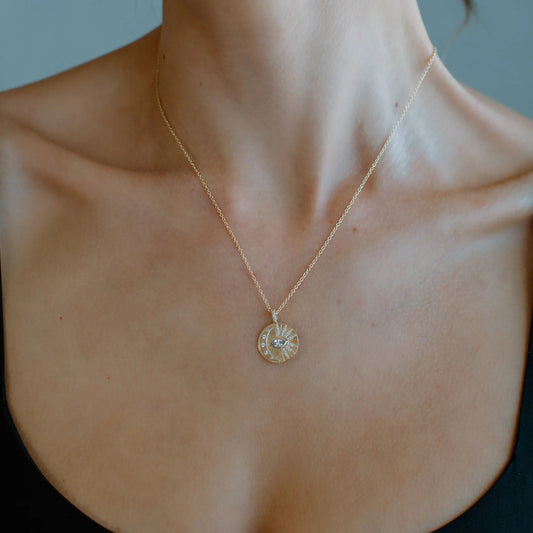 Venus Moon Necklace