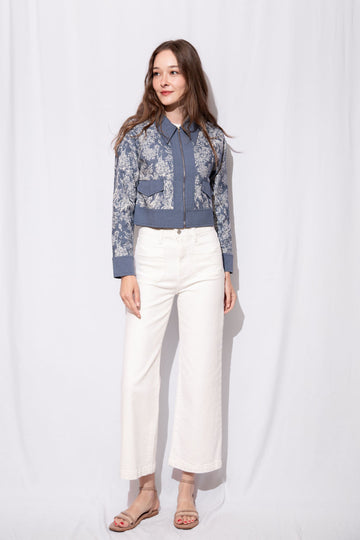 Patch Pocket Wide Leg