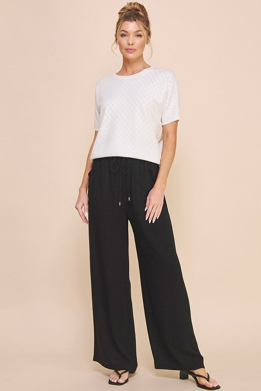Cali Linen Wide Leg Pants