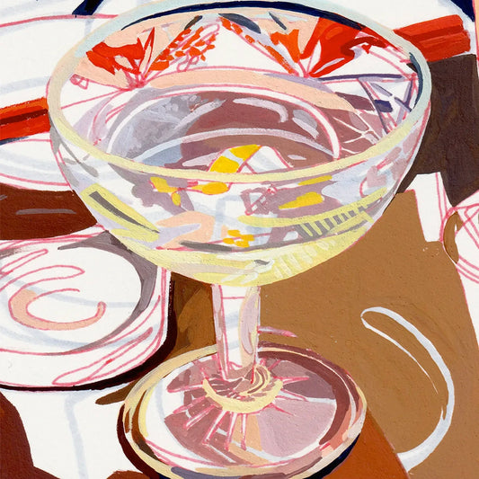 "Martini with A Twist" Cocktails in New York Giclee Print
