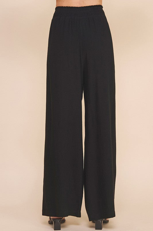 Cali Linen Wide Leg Pants