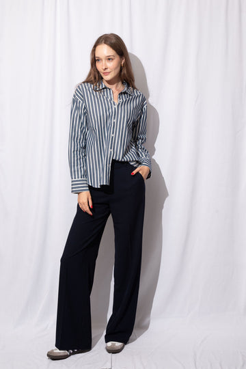 Taylor Striped Button Up