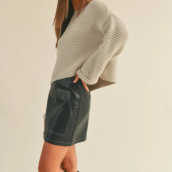 Fisherman Knit Sweater