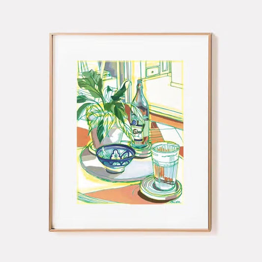 "Topo Chico" Signed Archival Giclee Print