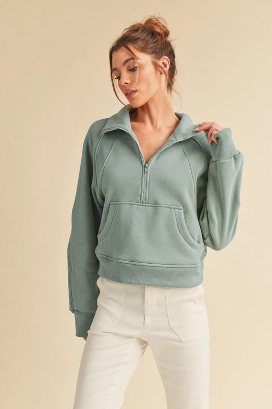 Parker Half Zip Pull Over