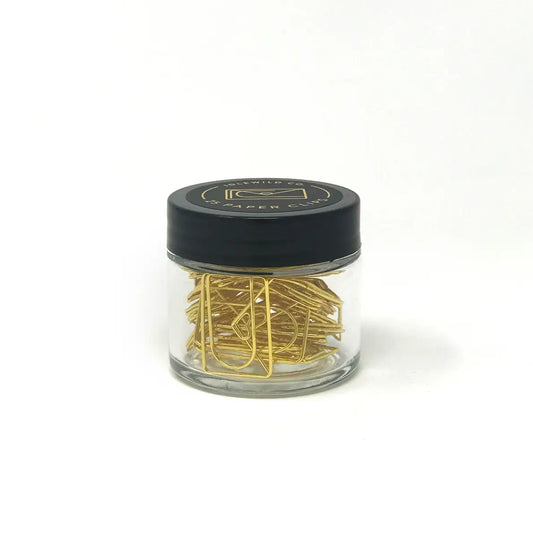 Love Letter Gold Plated Paper Clips