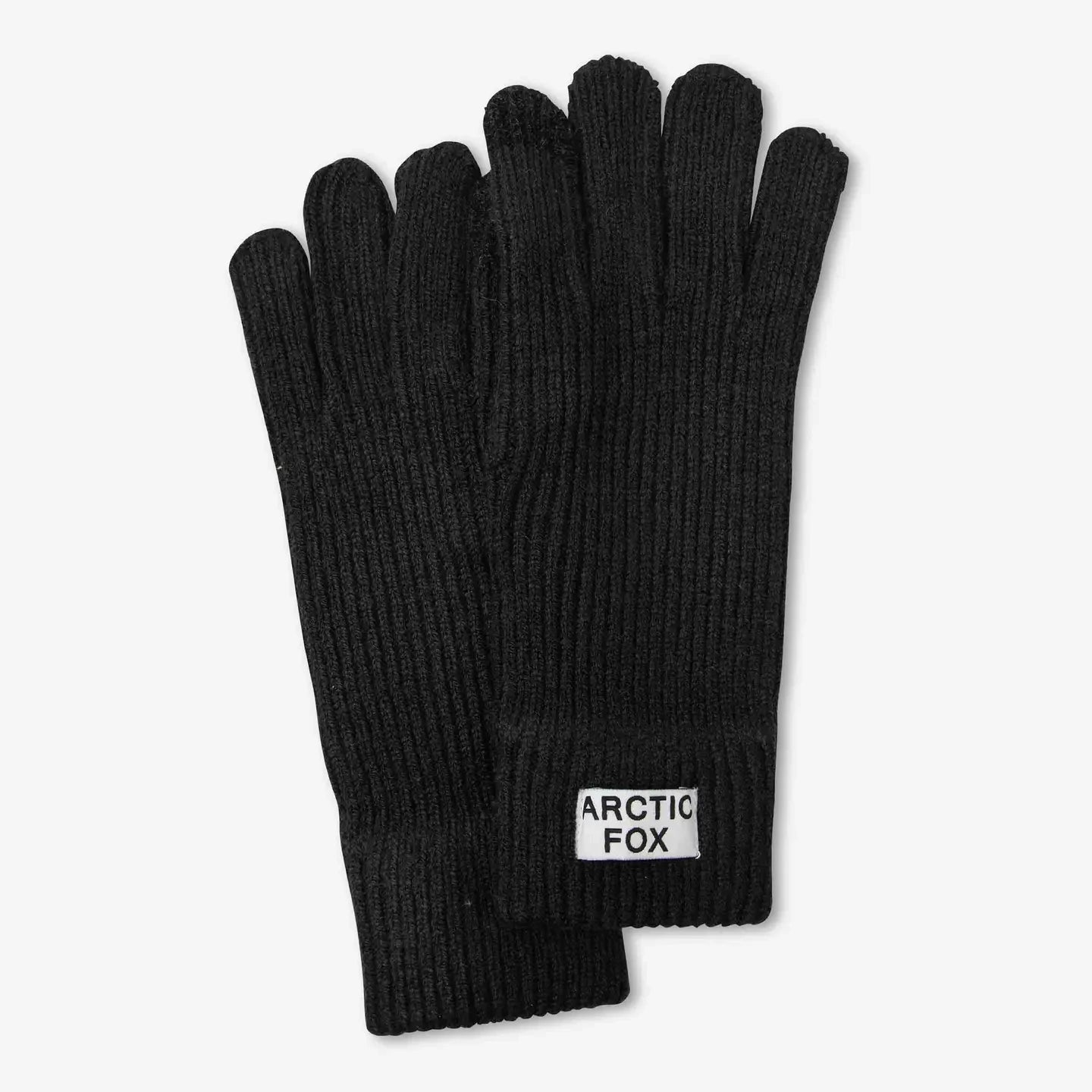 Recycled Bottle Gloves Black
