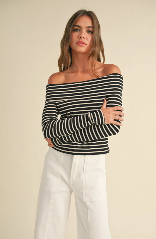 Lunette Off The Shoulder Top