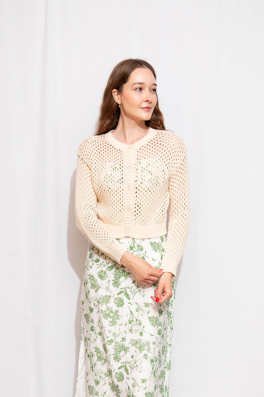 Emily Crochet Cardigan
