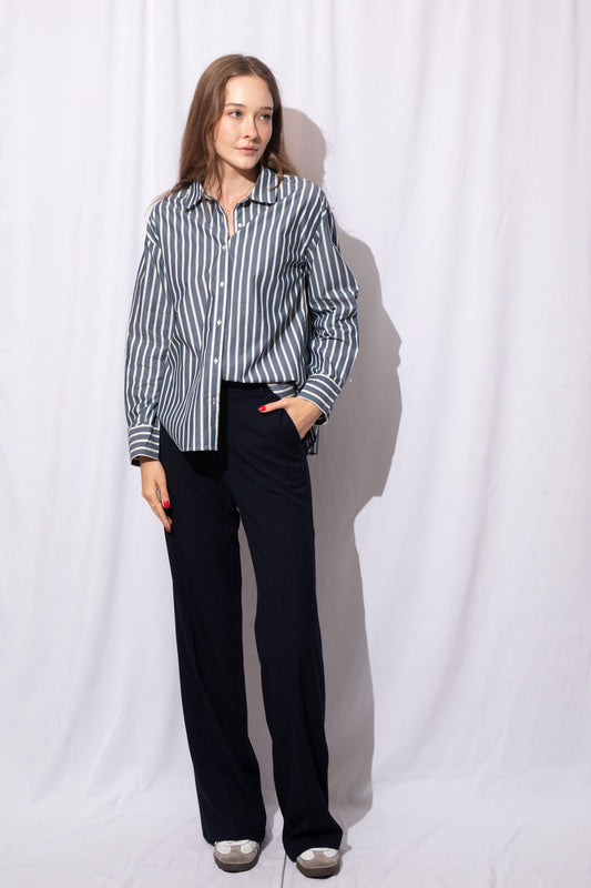 Taylor Striped Button Up