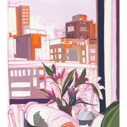 "Manhattan Sunset" Signed Archival Giclee Print