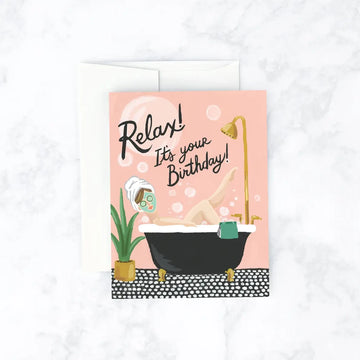 Bubble Bath Card