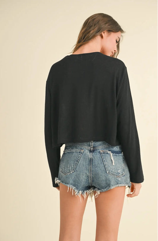Kate Linen Blend Long Sleeve