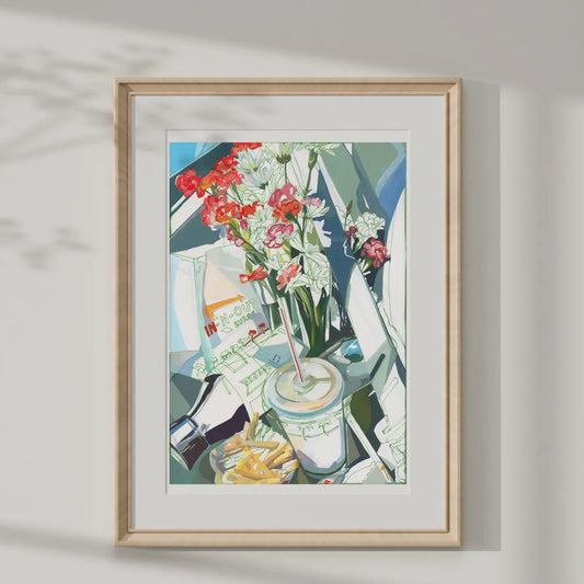 "Road Trip with in N Out" Signed Archival Giclee Print