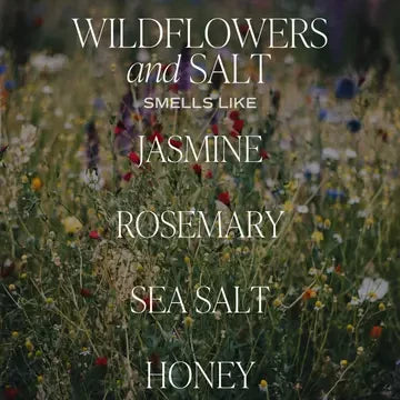 Wildflowers and Salt 15 oz Soy Candle