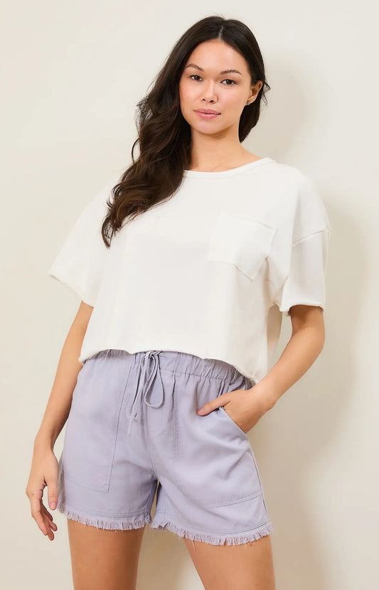 Lennox French Terry Boxy Tee