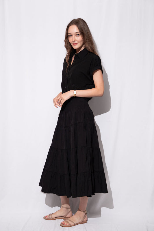 Sloane Cropped Button Down