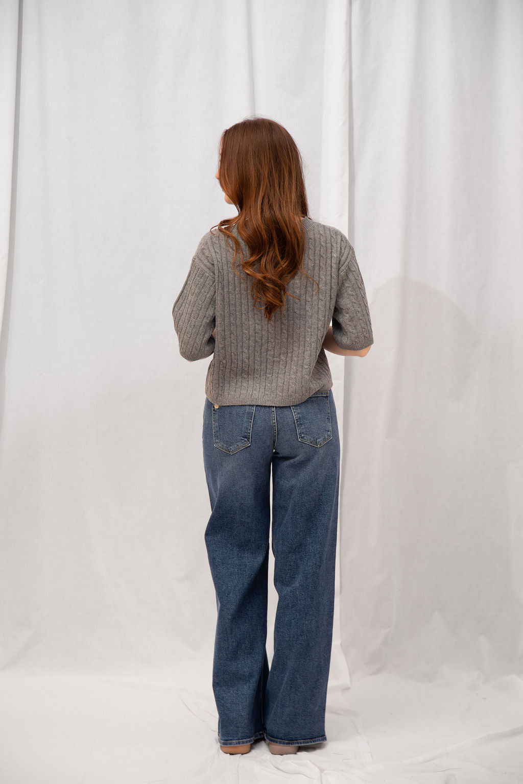 Mid Rise Ultra Wide Leg