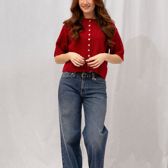 Mid Rise Ultra Wide Leg