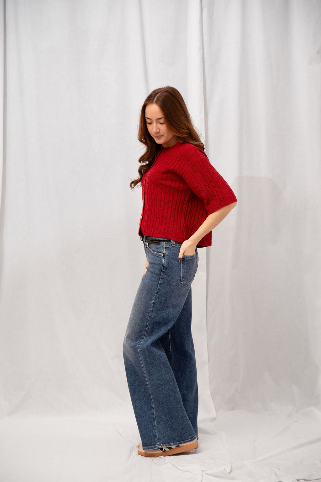 Mid Rise Ultra Wide Leg