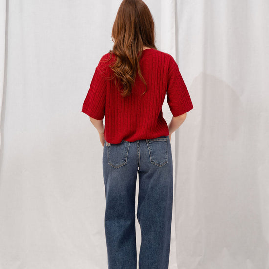 Mid Rise Ultra Wide Leg