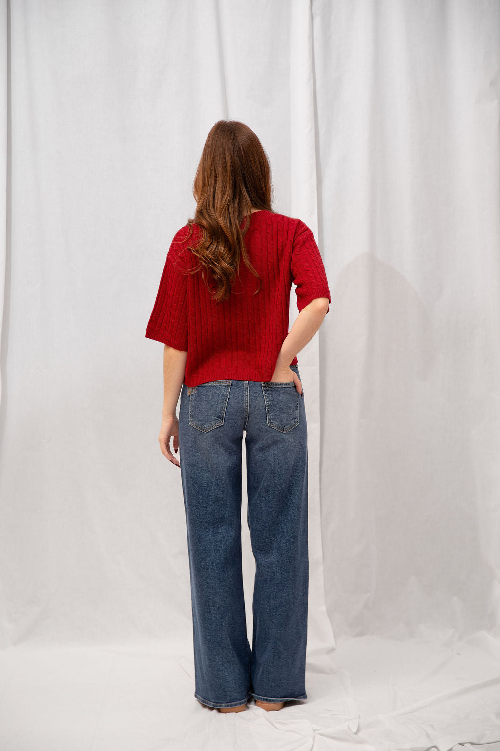 Mid Rise Ultra Wide Leg