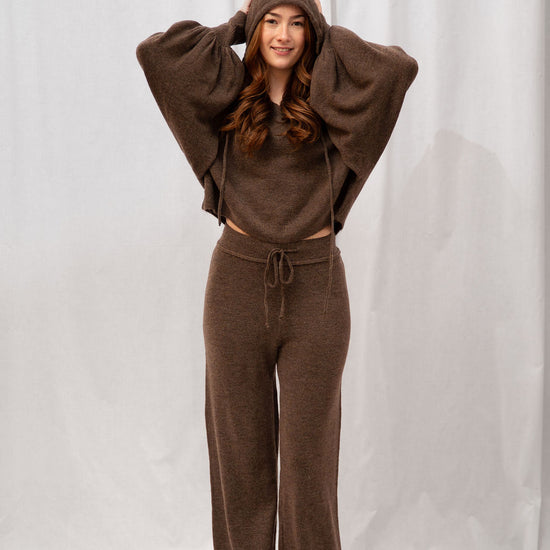 Willow Sweater Pants Chocolate