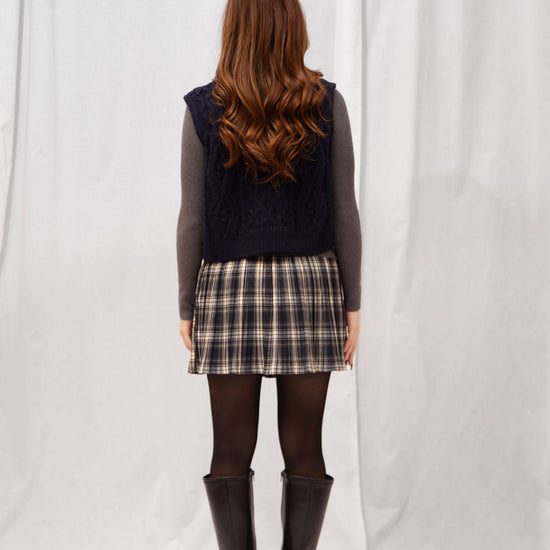 Aria Pleated Mini Skirt