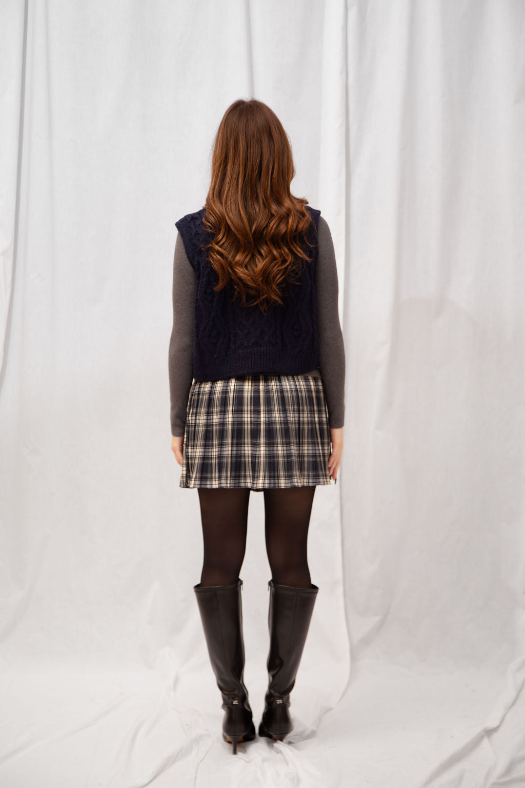 Aria Pleated Mini Skirt