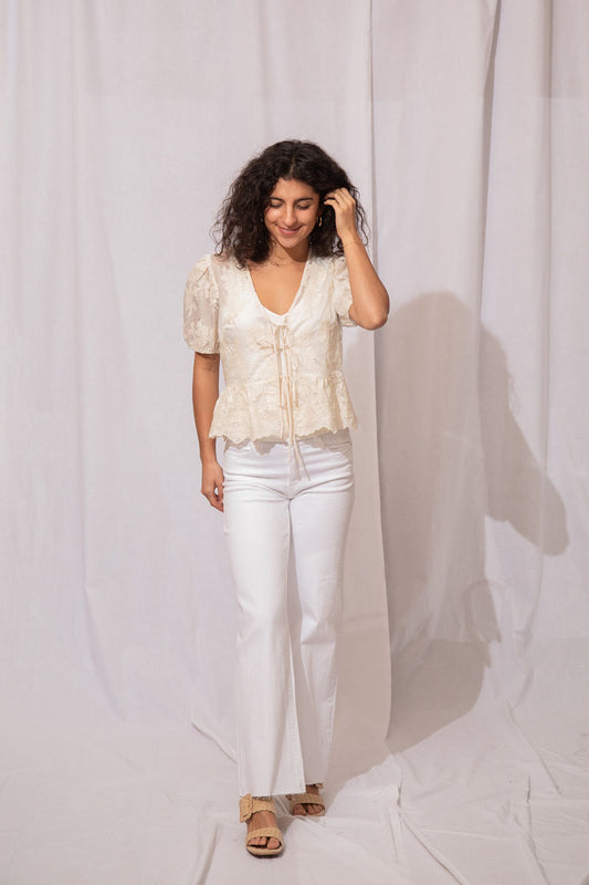 Julia Tie Top