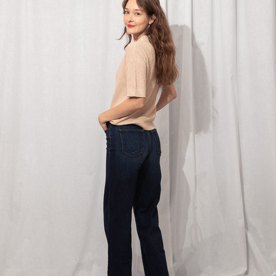 James Knit Button Up