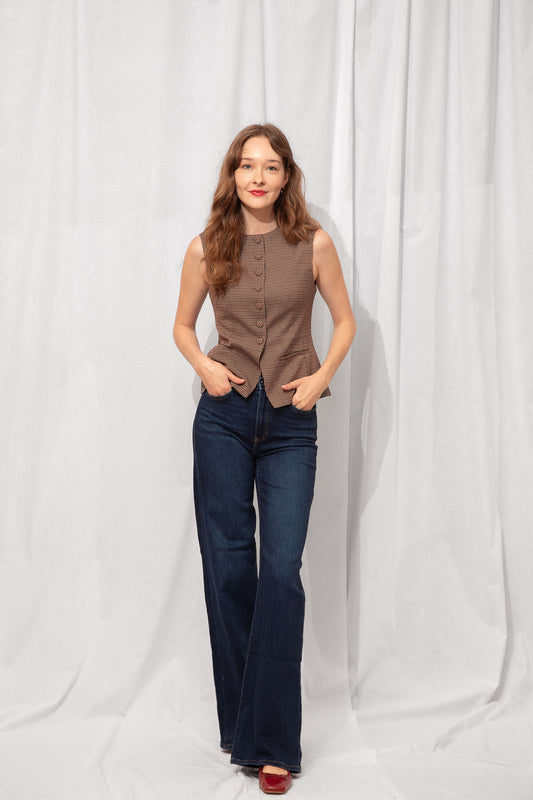 Cuffed Palazzo Jean
