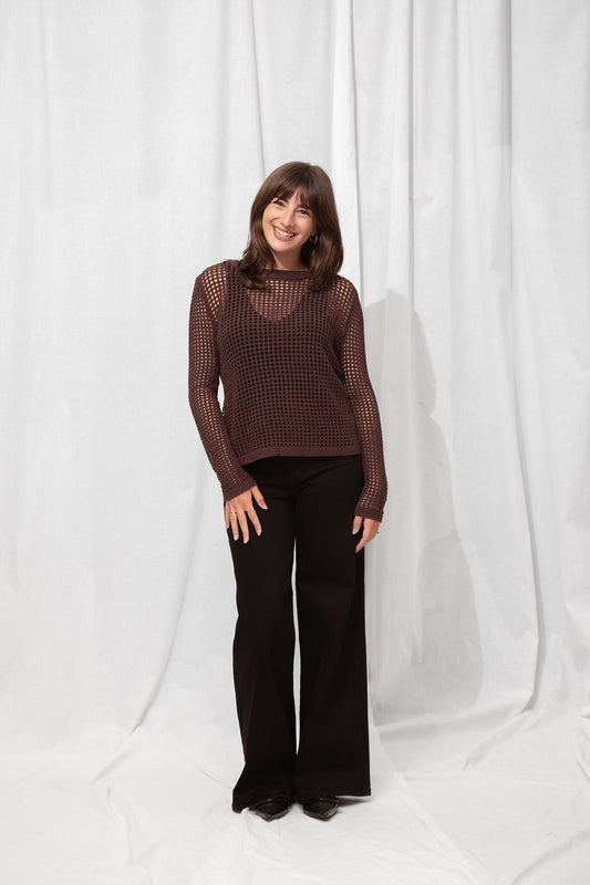 James Crochet Sweater