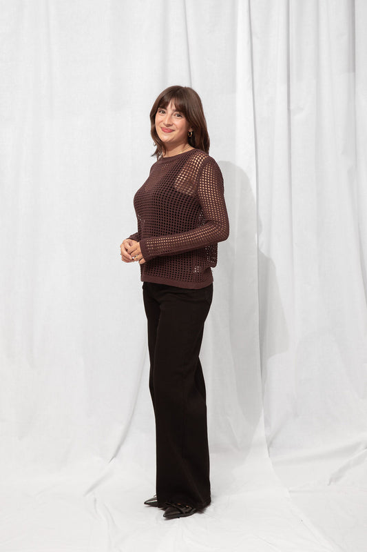 James Crochet Sweater