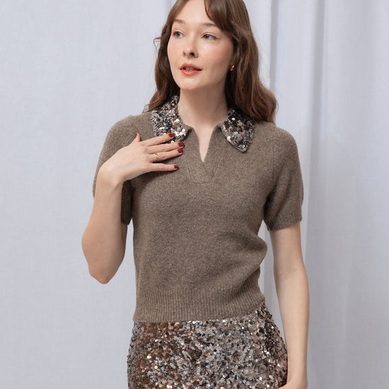 Astoria Sequin Mini Skirt