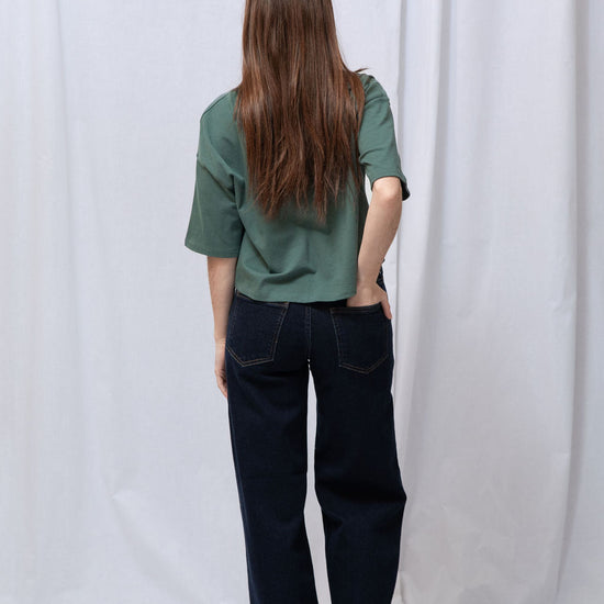 High Rise Palazzo Wide Leg