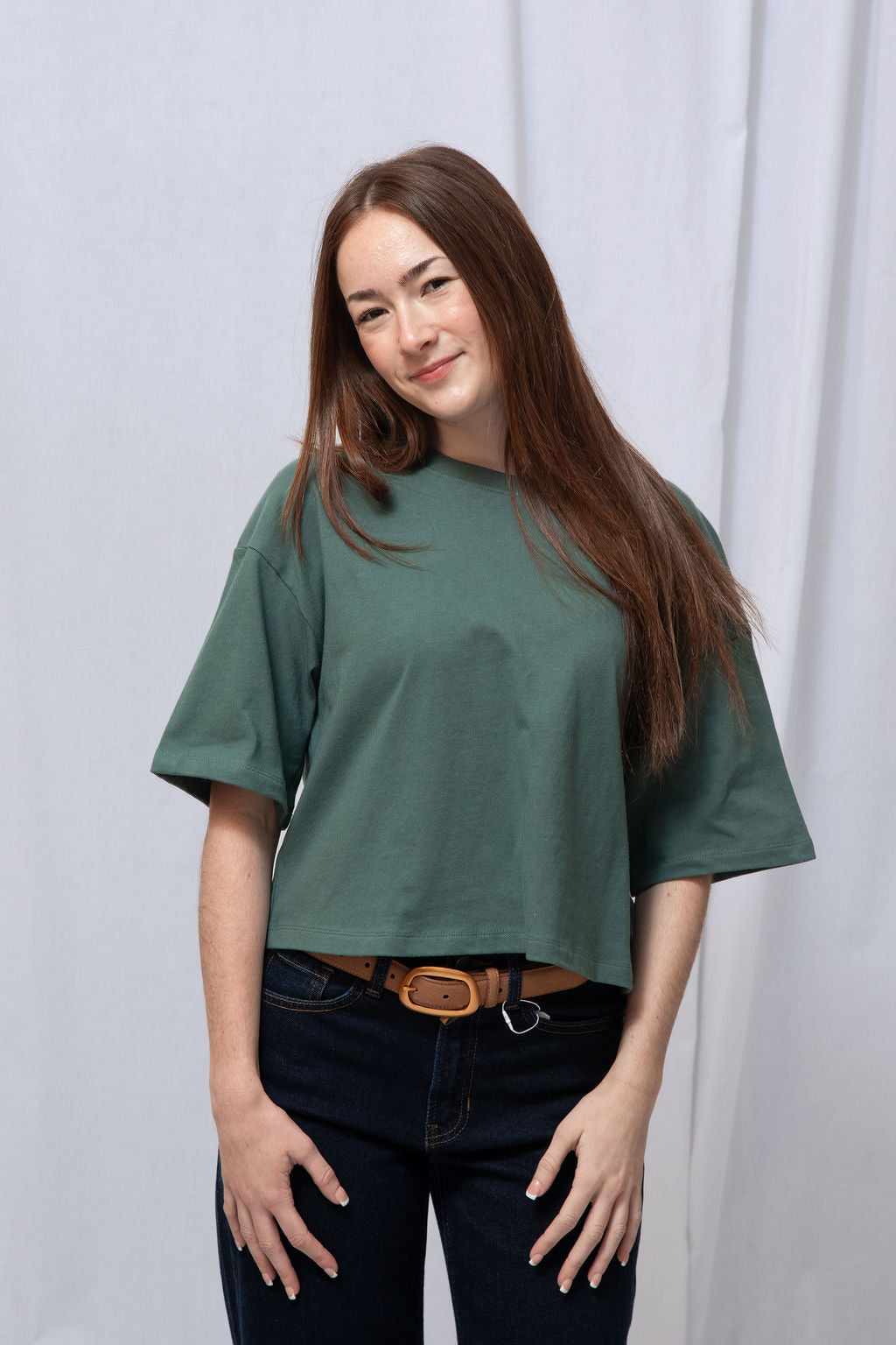 Lilith Tee Hunter Green