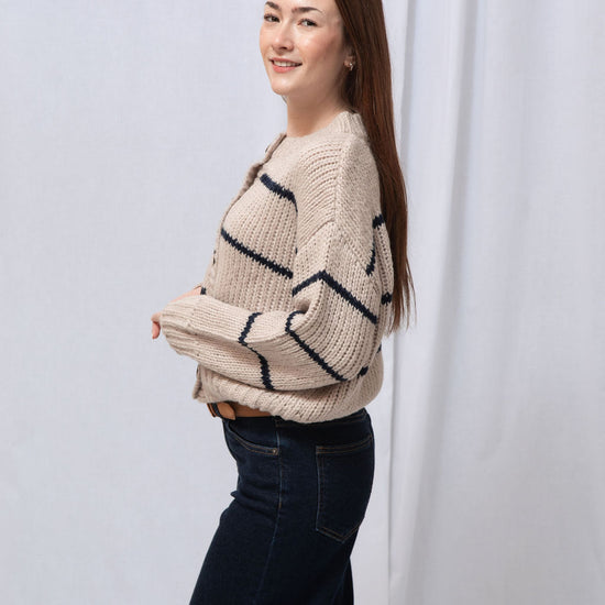 Lori Striped Cardigan