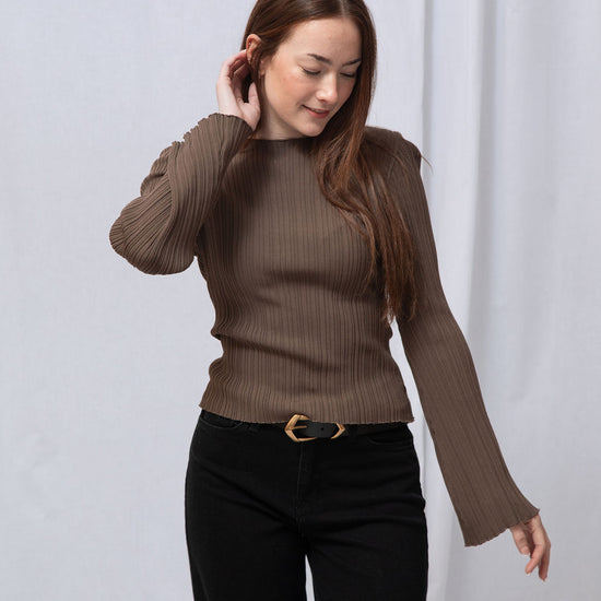 Lily Ribbed Long Sleeve