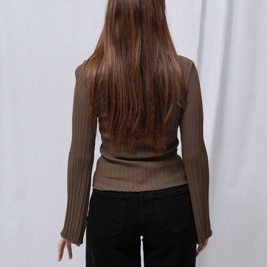 Lily Ribbed Long Sleeve