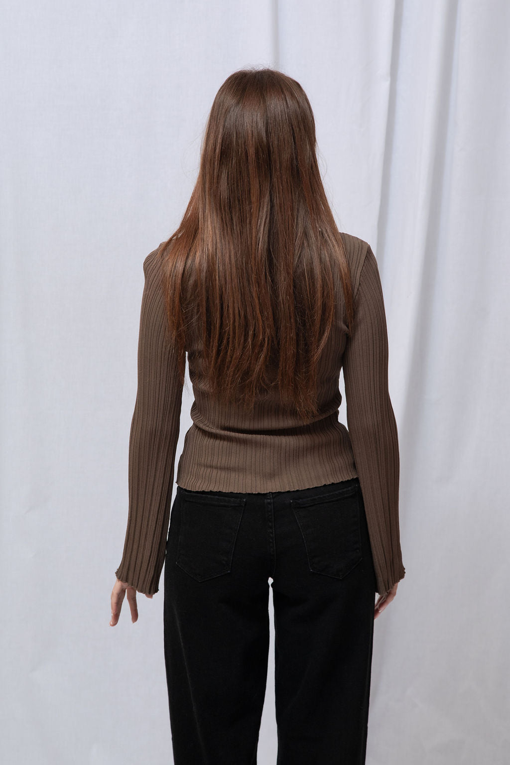 Lily Ribbed Long Sleeve