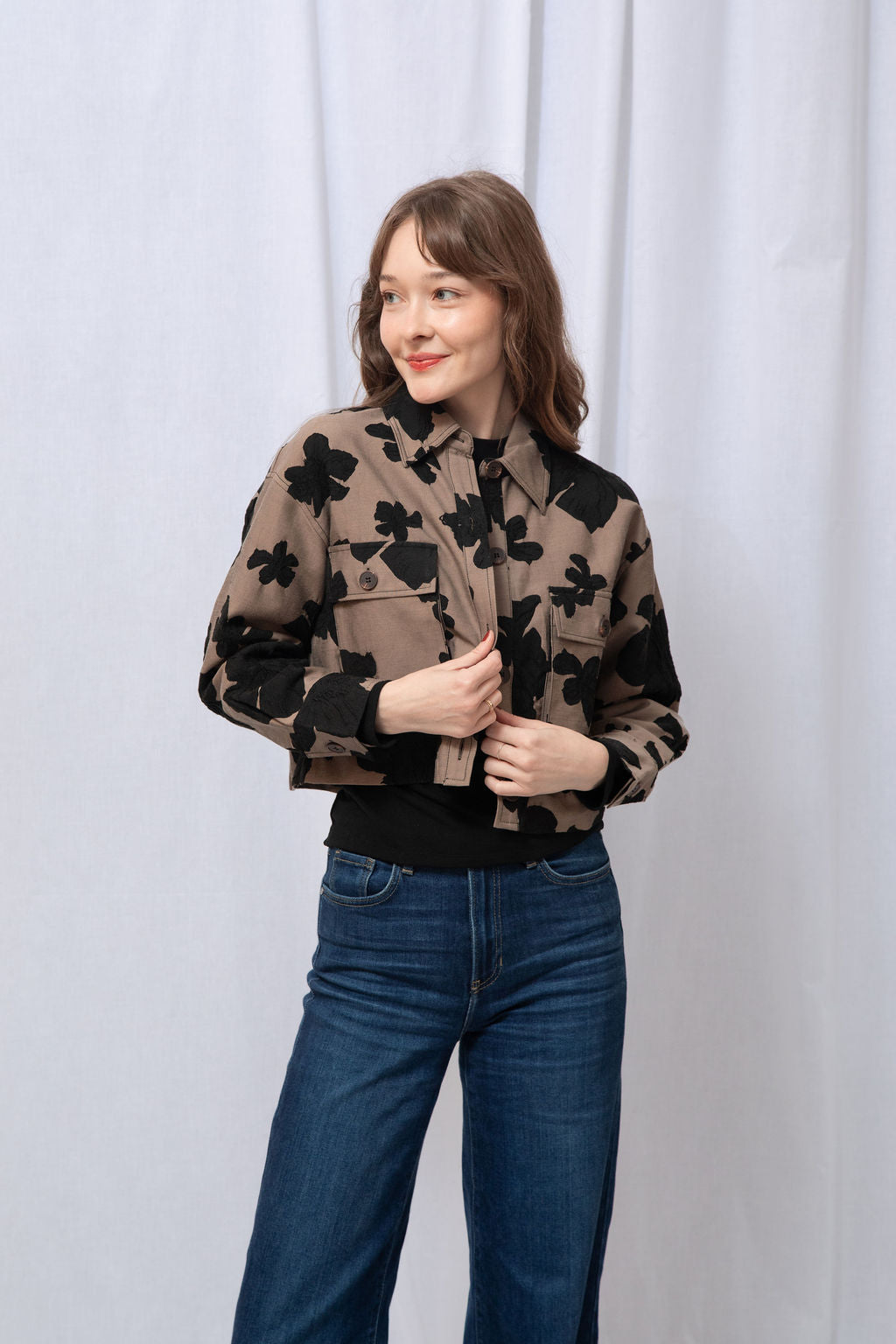 Sophie Jacquard Jacket