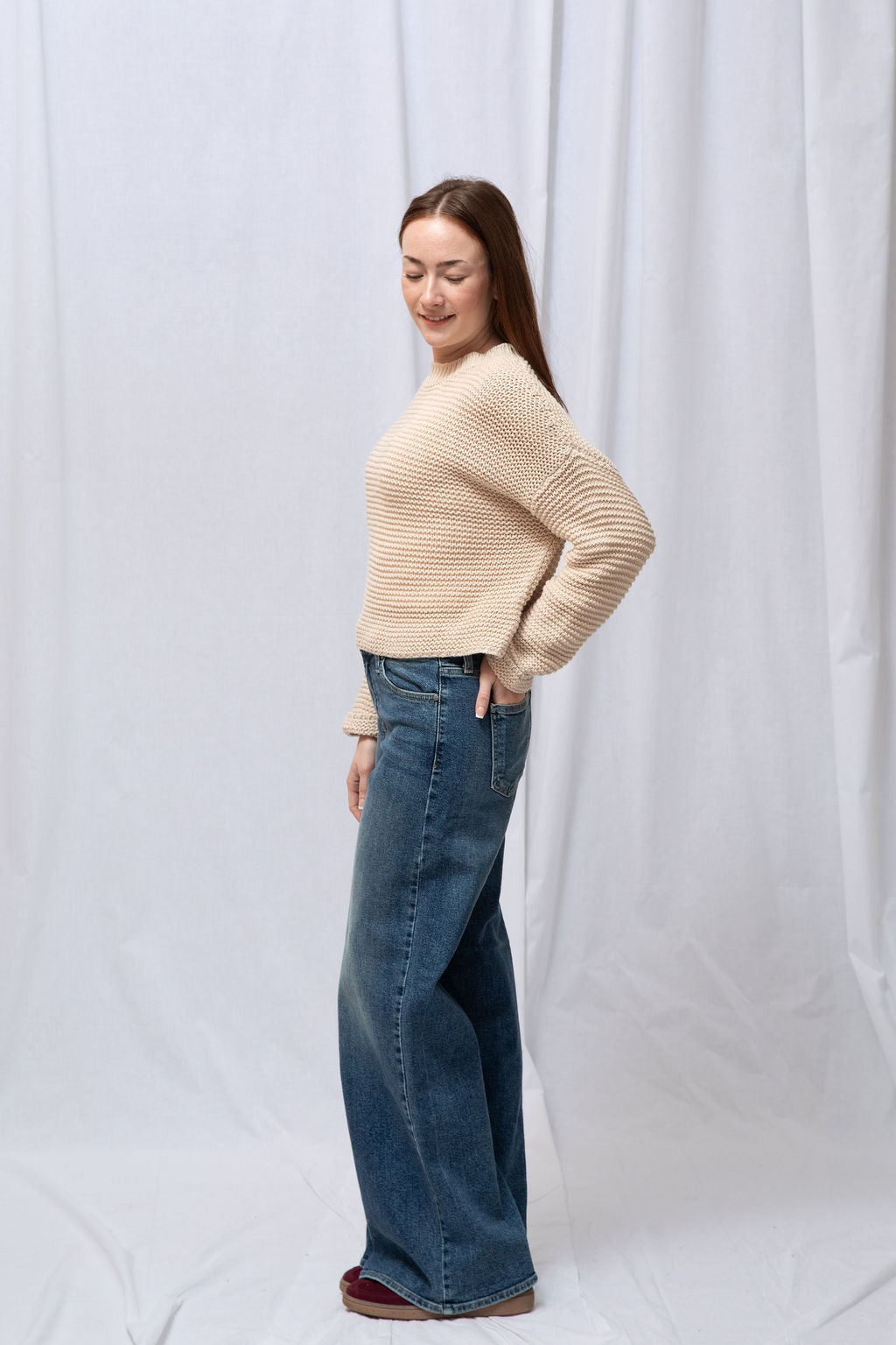 Fisherman Knit Sweater