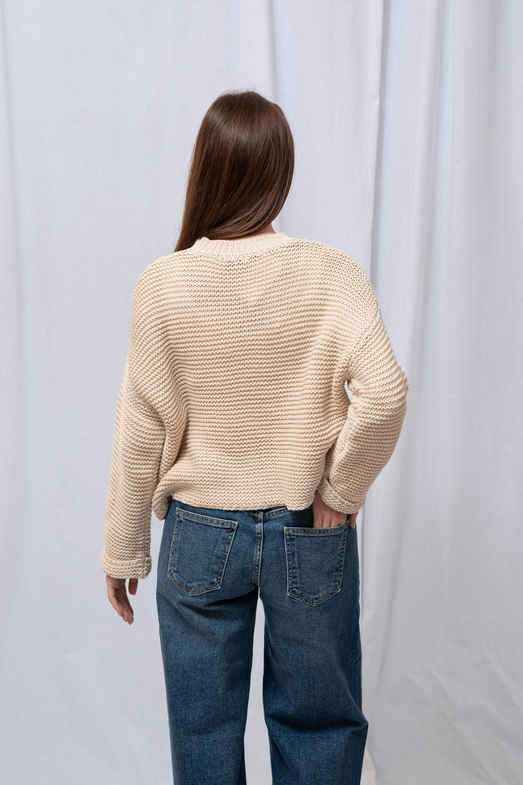 Fisherman Knit Sweater