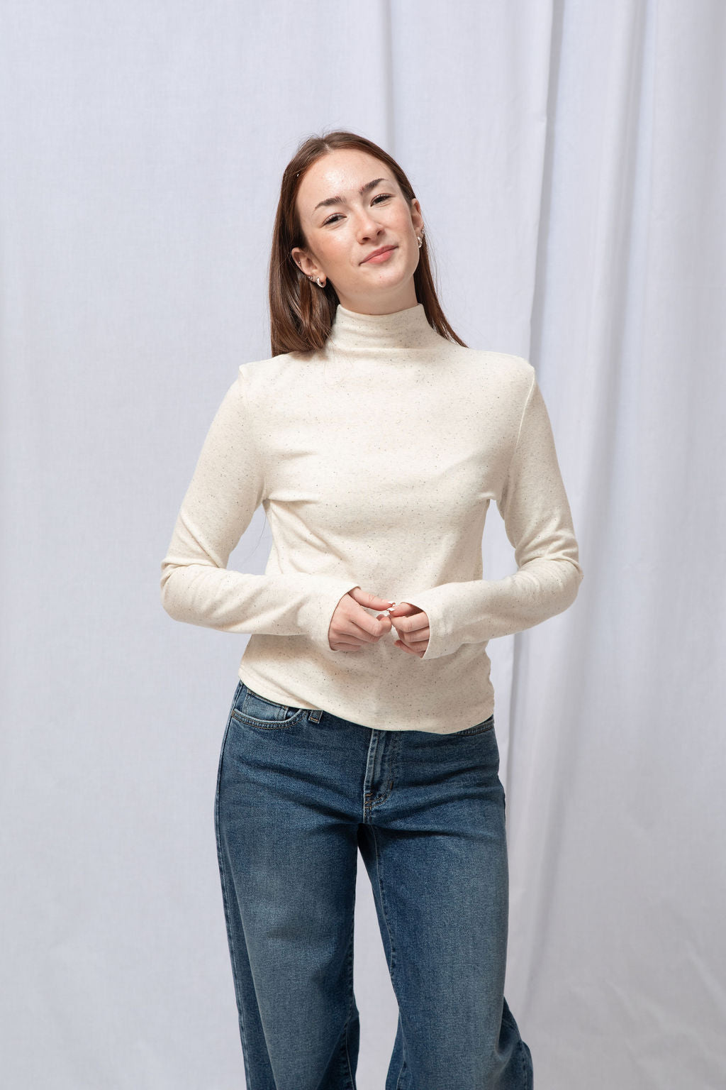Arie Mock Neck