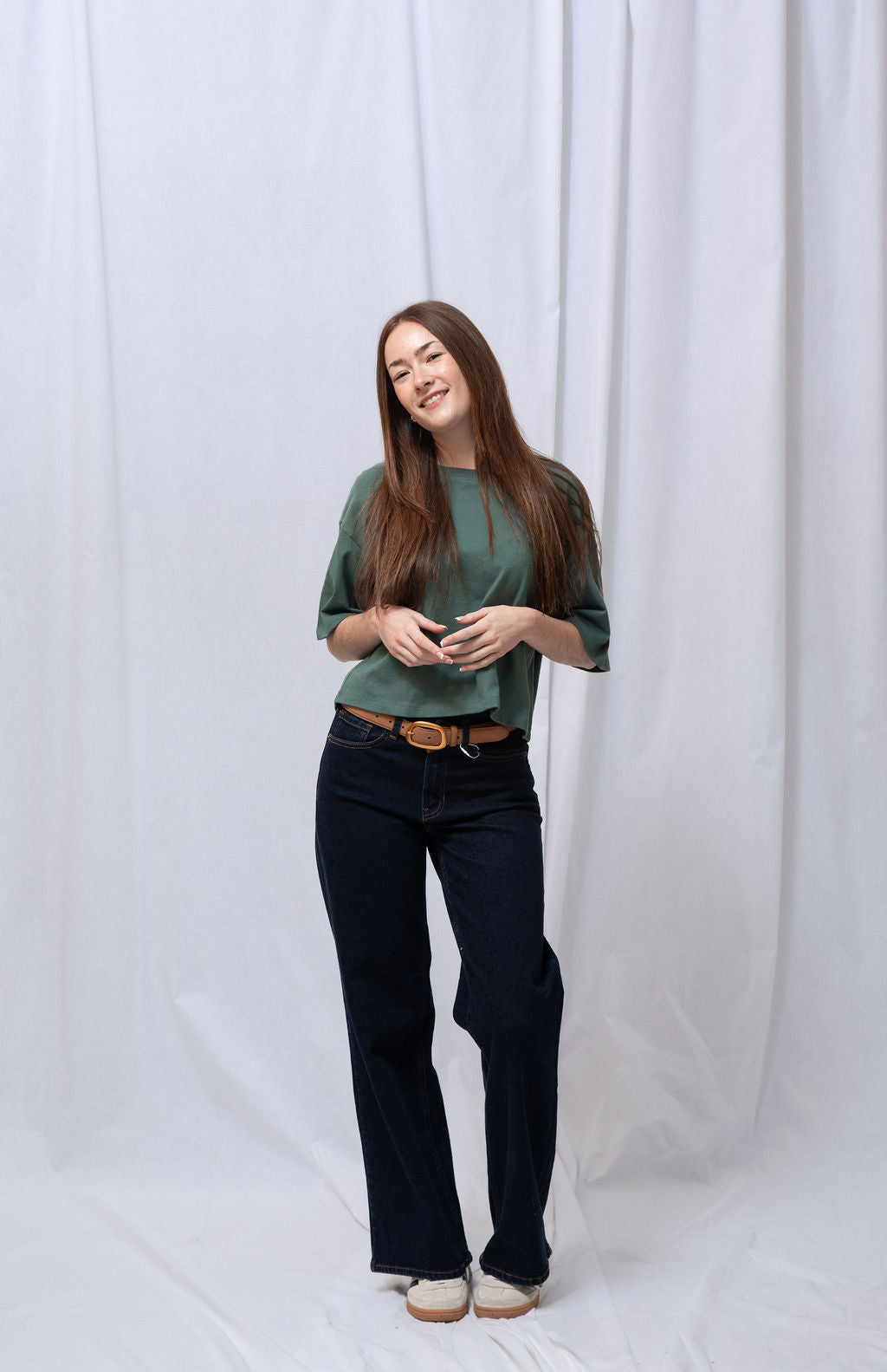 High Rise Palazzo Wide Leg