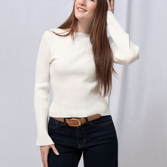 Lily Ribbed Long Sleeve