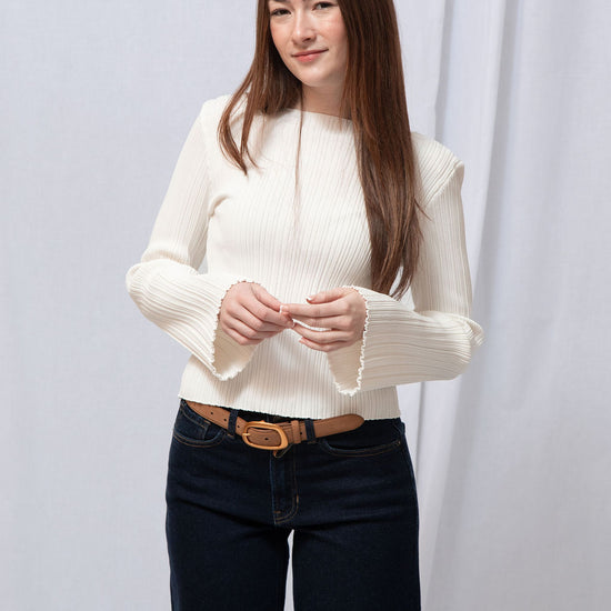 Lily Ribbed Long Sleeve